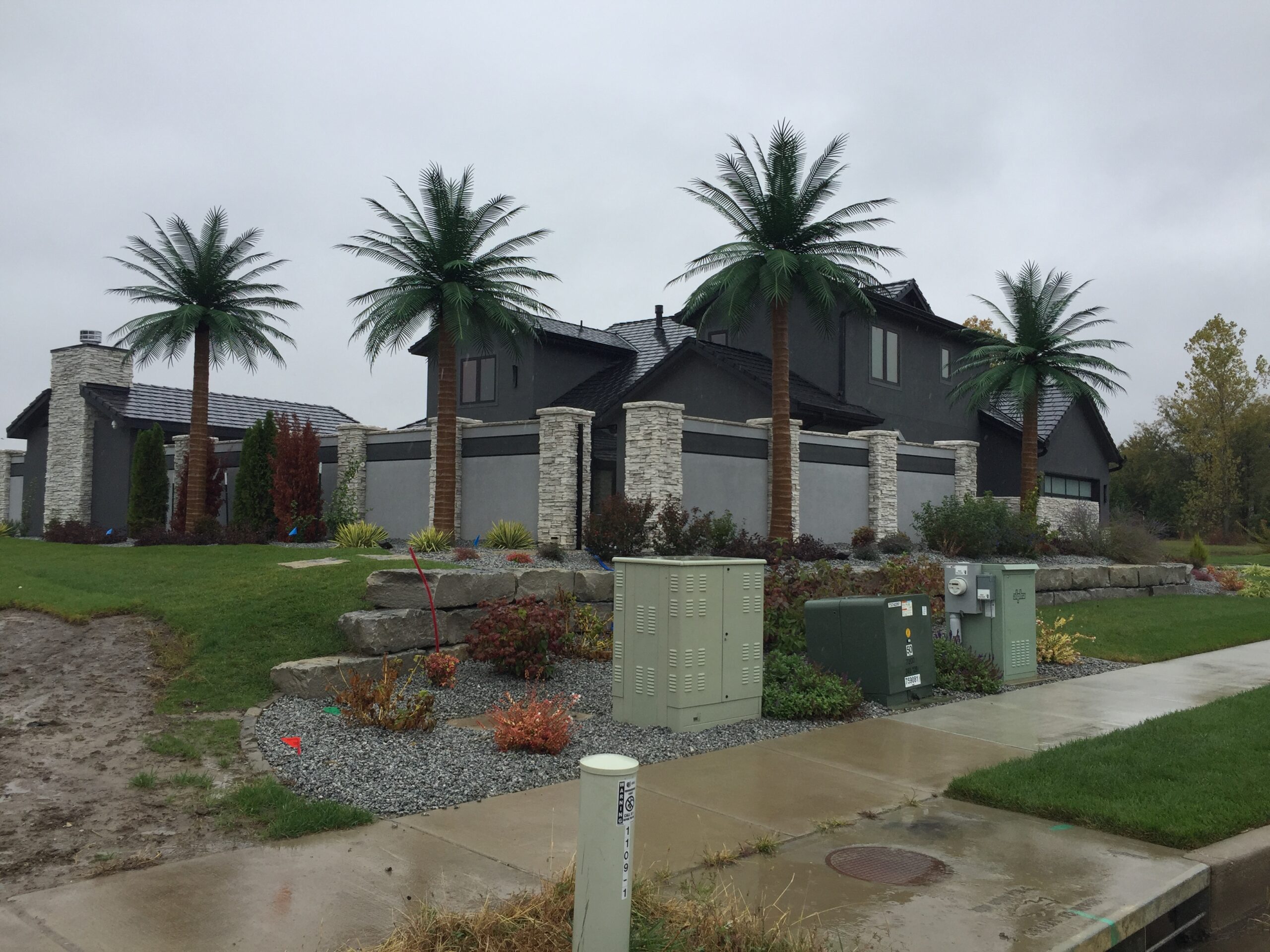 Town Talk West Lawrence home gets to keep its artificial palm trees